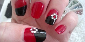 Flower Nail Art Tutorial and Photos